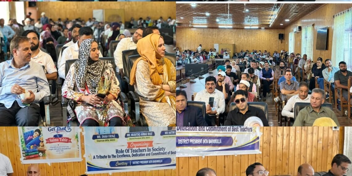 JK Teachers Association Baramulla Holds Programme on “Role of Teachers in Society”