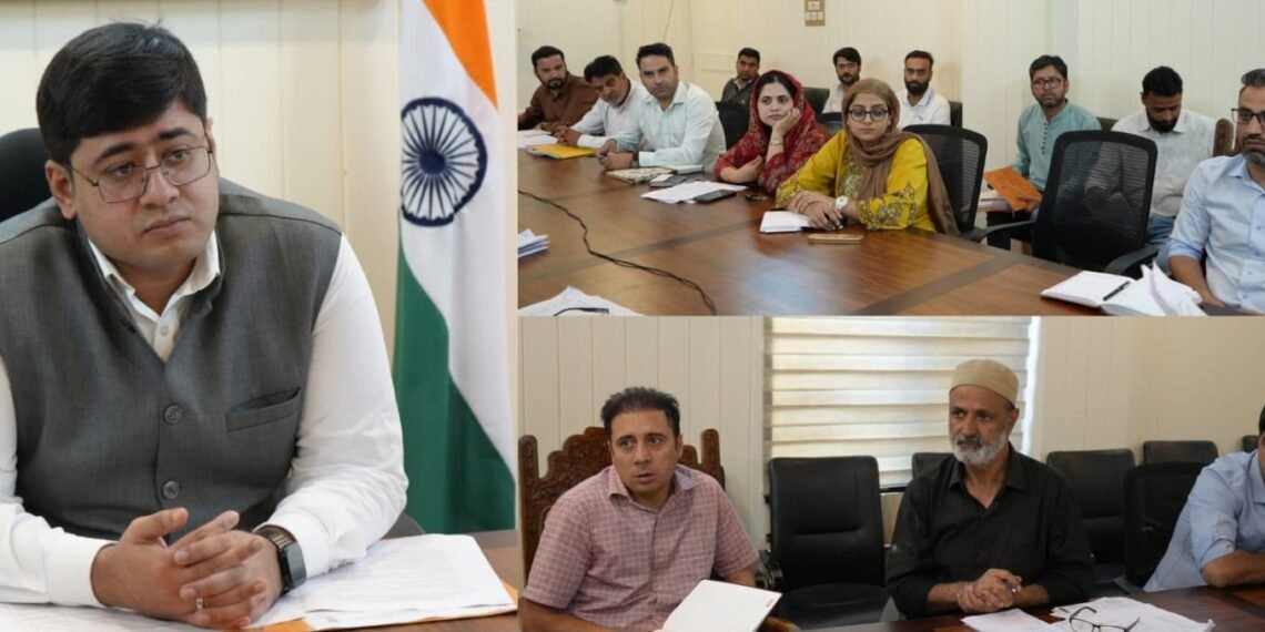 DC Ganderbal Reviews Implementation of Solid Waste Management Rules, 2026; Directs Strict Compliance and Regular Monitoring
