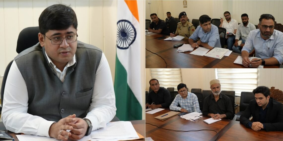 DC Ganderbal Chairs District SPCA Meeting