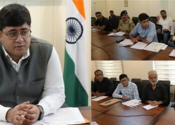 DC Ganderbal Chairs District SPCA Meeting