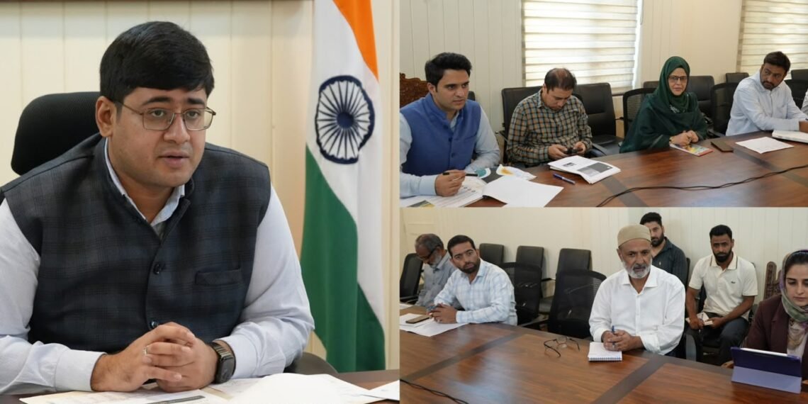 DC Ganderbal Reviews Implementation of Green India Mission