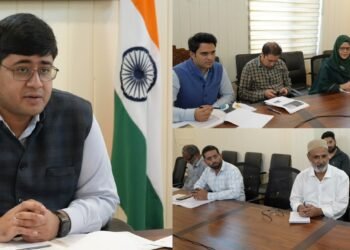 DC Ganderbal Reviews Implementation of Green India Mission