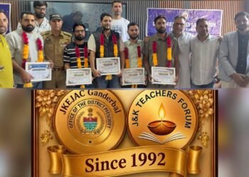 JKEJAC, JKTF Congratulate Newly Elected Ganderbal Press Association Office-Bearers