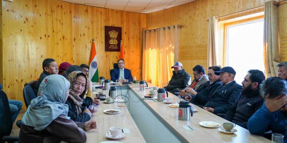 Chief Secretary chaired a meeting with representatives of different religious organisations including LBA to discuss the  demands raised by Women religious organisations 