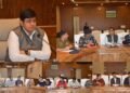 DC Budgam reviews Facilities at Railway Station Budgam