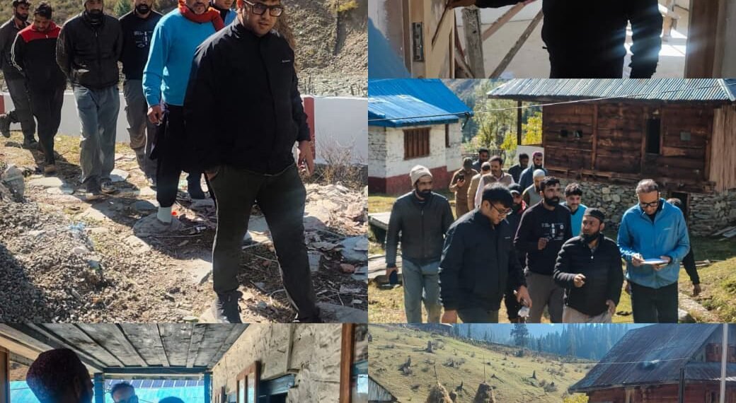 DC Kupwara visits Border Village Kumkadi, reviews Winter Preparedness