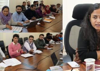 DC Ganderbal Reviews 460 Cases Under Mission YUVA, Stresses Timely Verification and Processing