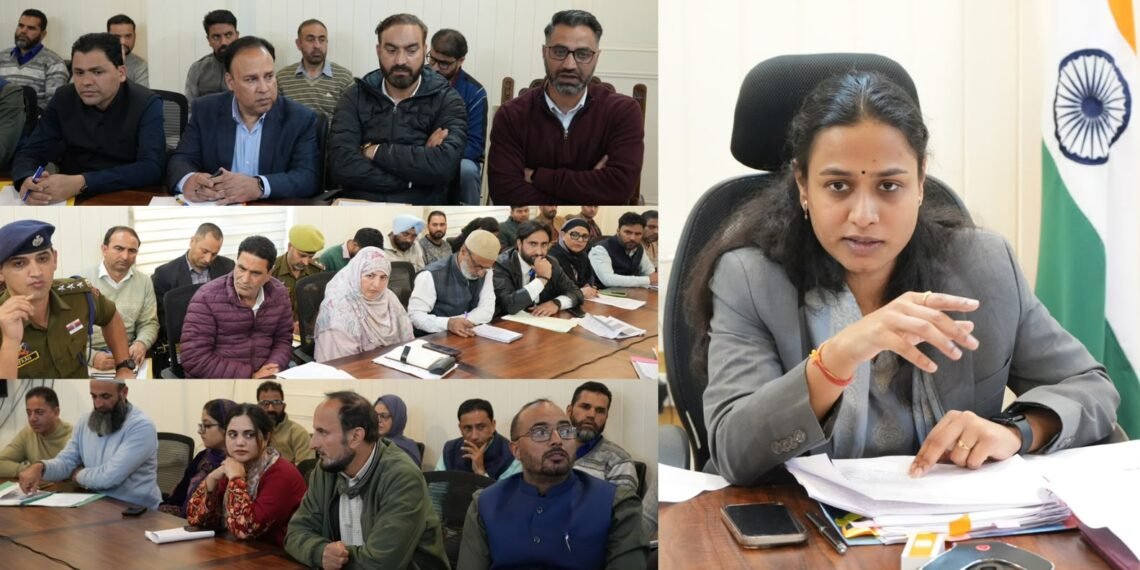 DC Ganderbal Chairs NCORD Meeting; Calls for Intensified Action Against Drug Trafficking and Strengthened Rehabilitation Measures