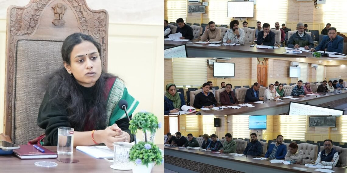 DC Ganderbal Reviews District Capex Budget 2026–27, Directs Timely Completion of Works and Transparent Utilisation of Funds