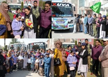 DC Ganderbal flags off Exposure-cum-Sports Tour for Children with Special Needs