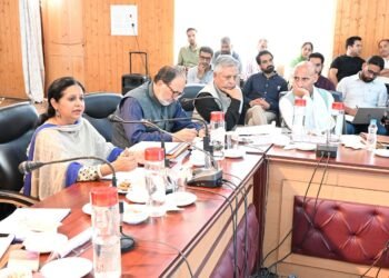 Mandeep Kour chairs stakeholders consultation meeting for GIS Based Master Plans under AMRUT 2.0